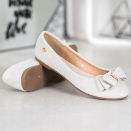 Bailarinas Elegantes Con Lazo VINCEZA gris 4