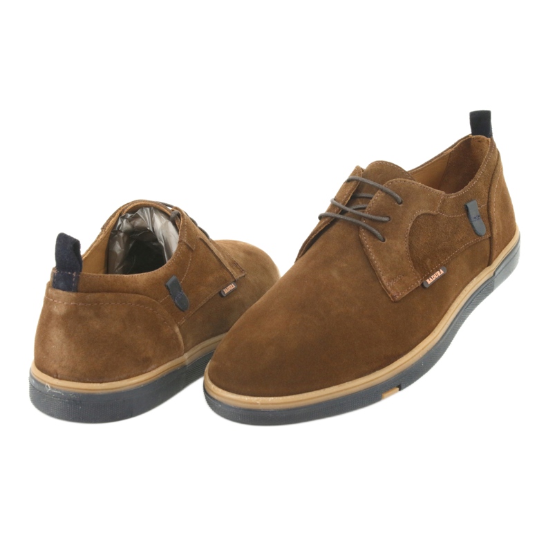 Zapatos de hombre Badura 3764 marrón 4