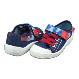 Calzado infantil befado 251X101 blanco rojo azul 5