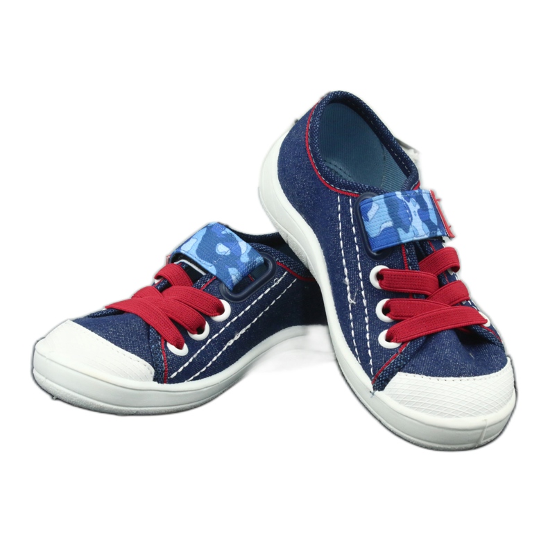 Calzado infantil befado 251X101 blanco rojo azul 4