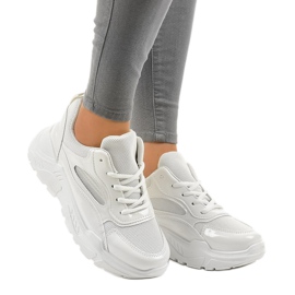 Calzado deportivo blanco de moda MS381E-9 2 Calzado deportivo blanco de moda MS381E-9 2