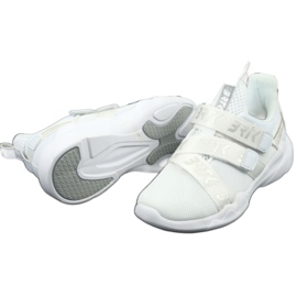 Bartek Zapatos deportivos para niños inserto de cuero 78213 blanco 4