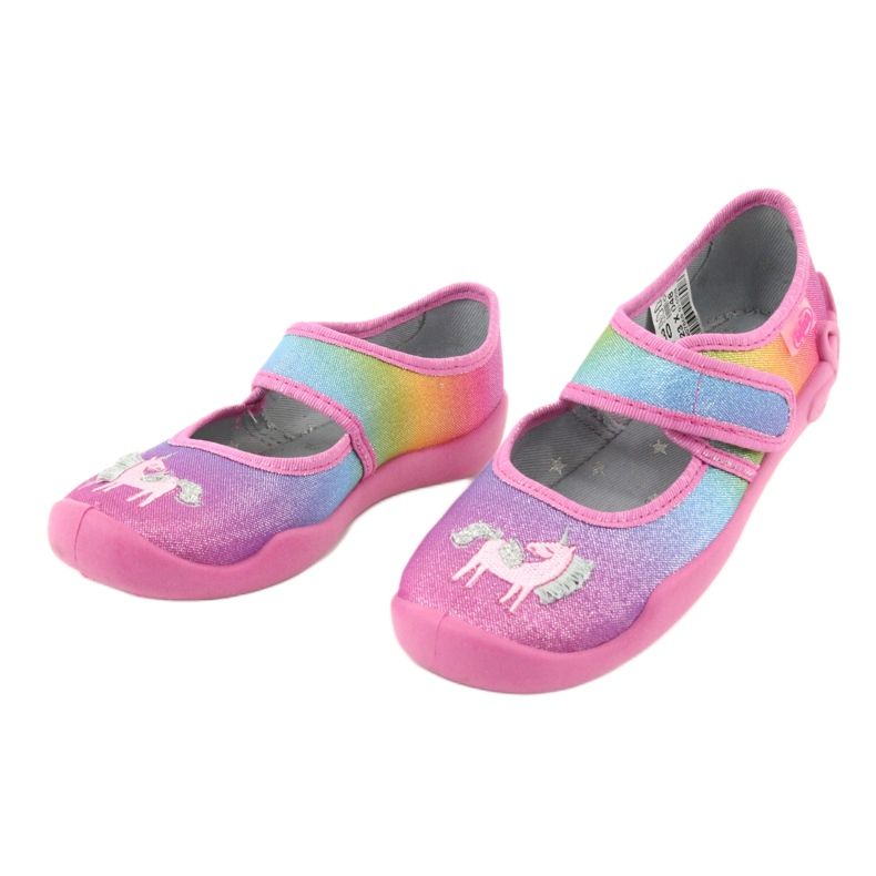 Calzado infantil befado 123X048 rosa multicolor 2