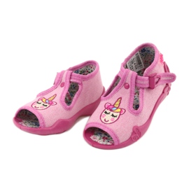 Calzado infantil befado 213P115 rosado 2
