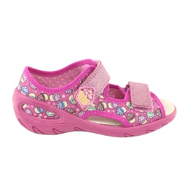Calzado infantil befado 065X136 rosa multicolor 1