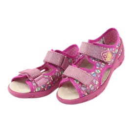 Calzado infantil befado 065X136 rosa multicolor 2