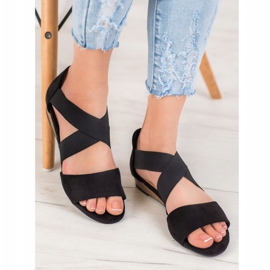 Sandalias sin cordones VINCEZA negro 1 Sandalias sin cordones VINCEZA negro 1