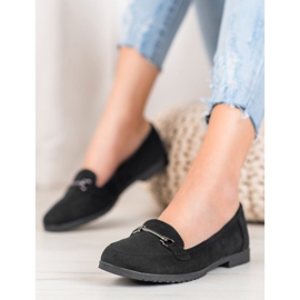 Miss Laura Zapatos de ante negros 4