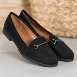 Miss Laura Zapatos de ante negros 3
