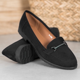 Miss Laura Zapatos de ante negros 2