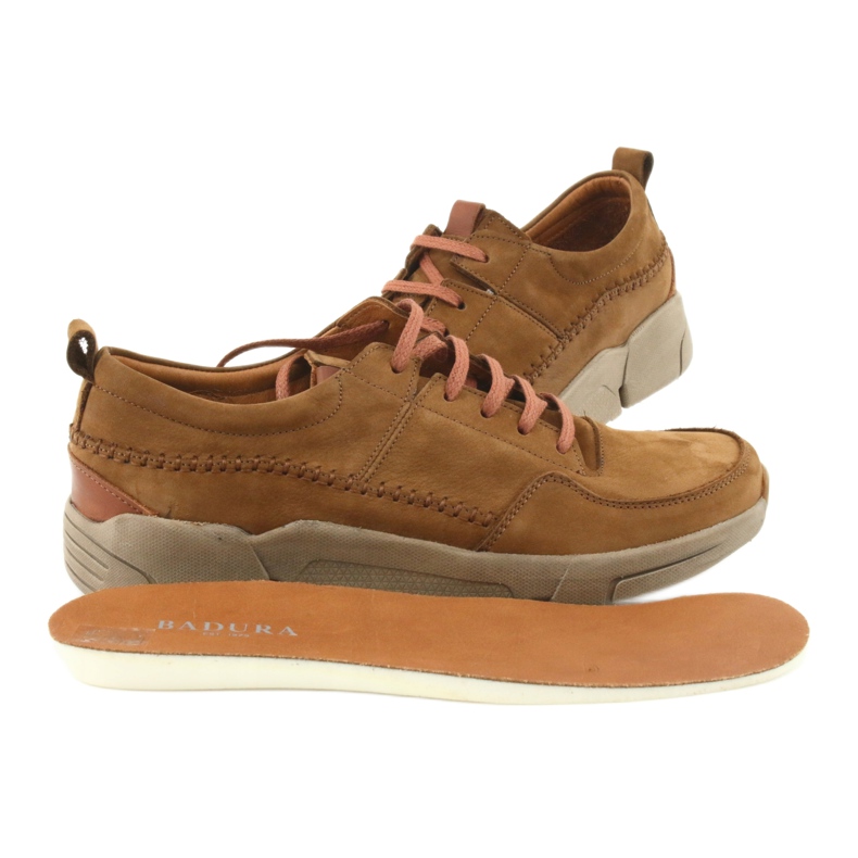 Zapatos con cordones Badura 3374 marrón 6