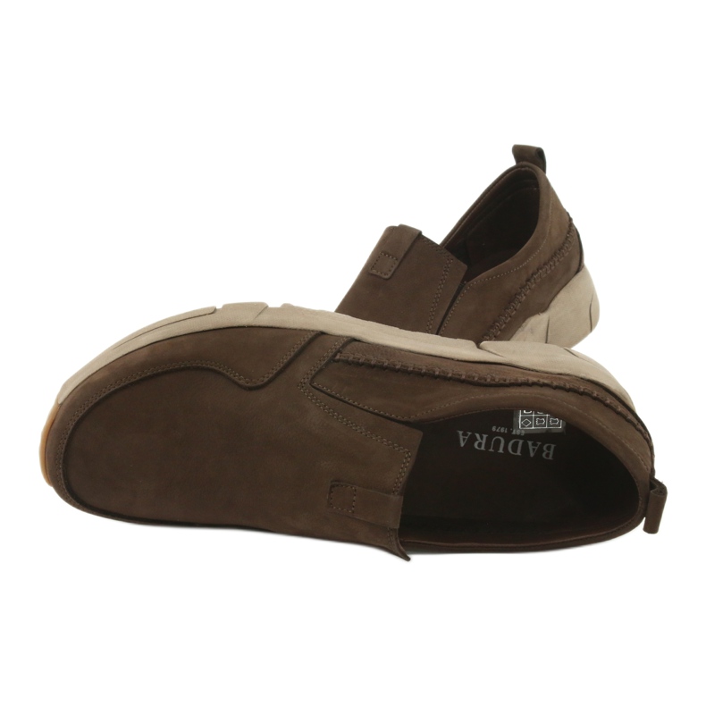 Mocasines Badura marrón claro 3773 5