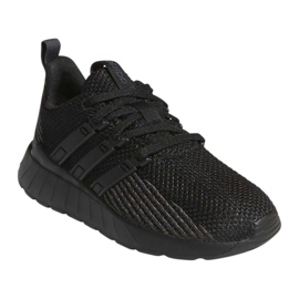 Zapatillas Adidas Qusetar Flow Jr G26774 negro 1