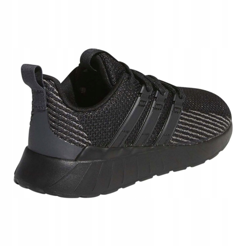 Zapatillas Adidas Qusetar Flow Jr G26774 negro 2