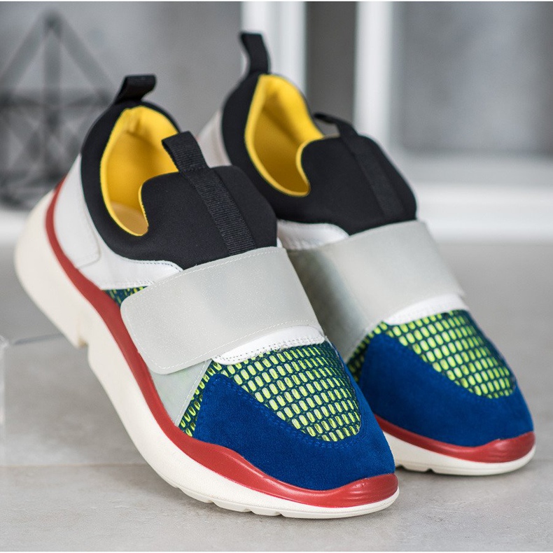 Sweet Shoes Zapatos deportivos ligeros con velcro multicolor 1