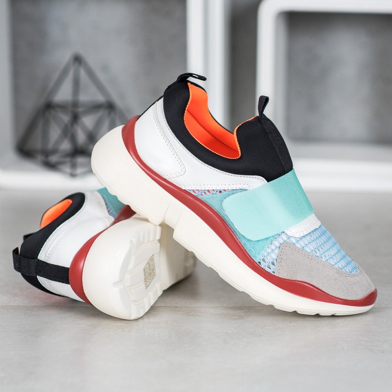 Sweet Shoes Zapatos deportivos ligeros con velcro multicolor 1