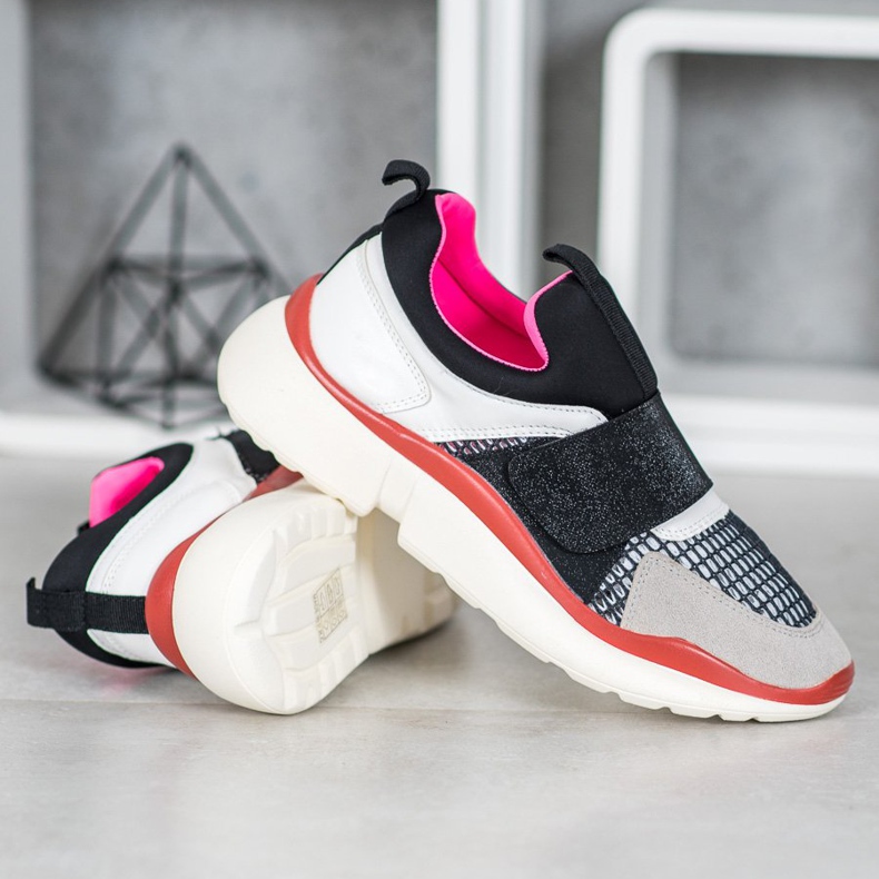 Sweet Shoes Zapatos deportivos ligeros con velcro multicolor 2