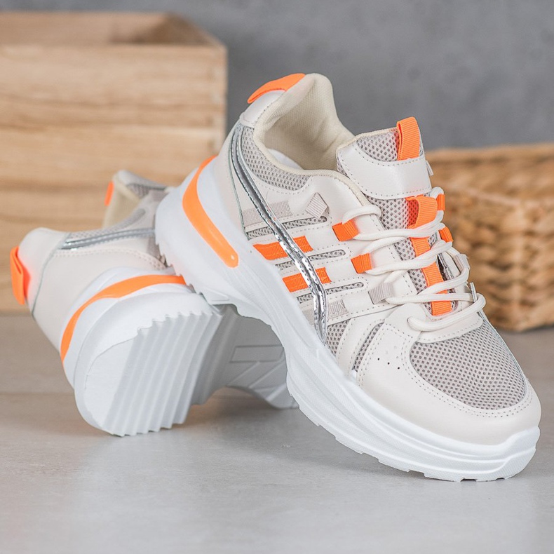 SHELOVET Calzado deportivo de moda en la plataforma multicolor 2