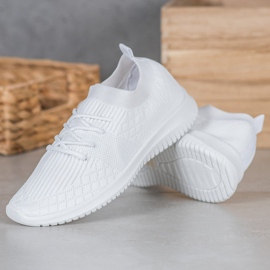 SHELOVET Calzado deportivo calado blanco 1