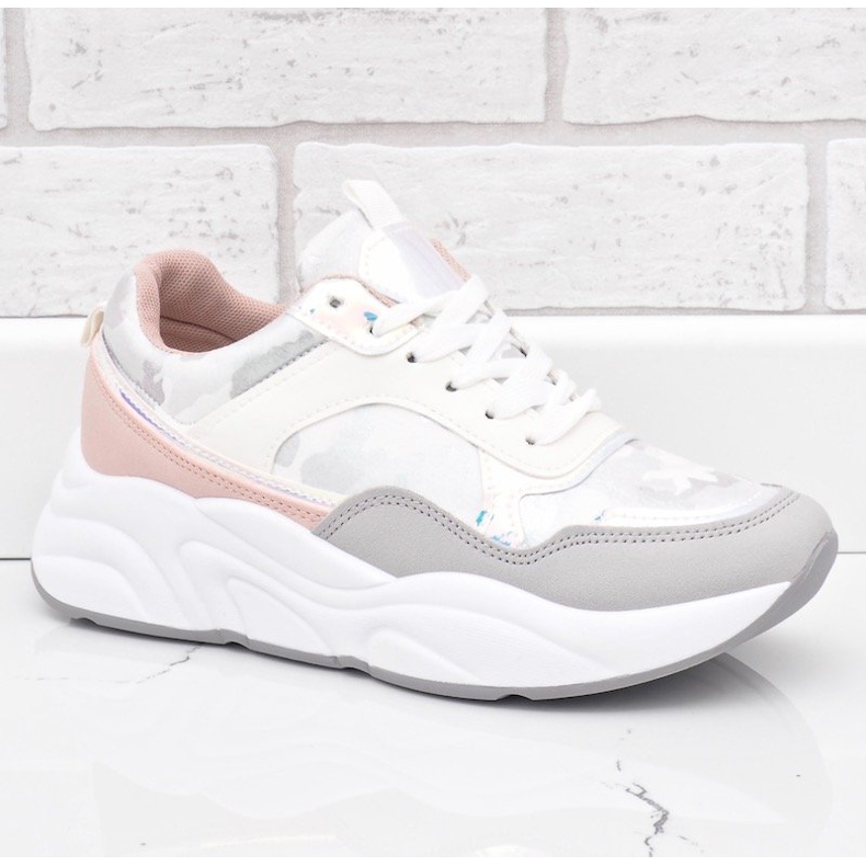 Zapatillas deportivas de mujer blancas C9218 blanco 1 Zapatillas deportivas de mujer blancas C9218 blanco 1