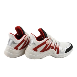 Zapatillas deportivas blancas sneakers D1902-35 blanco 3