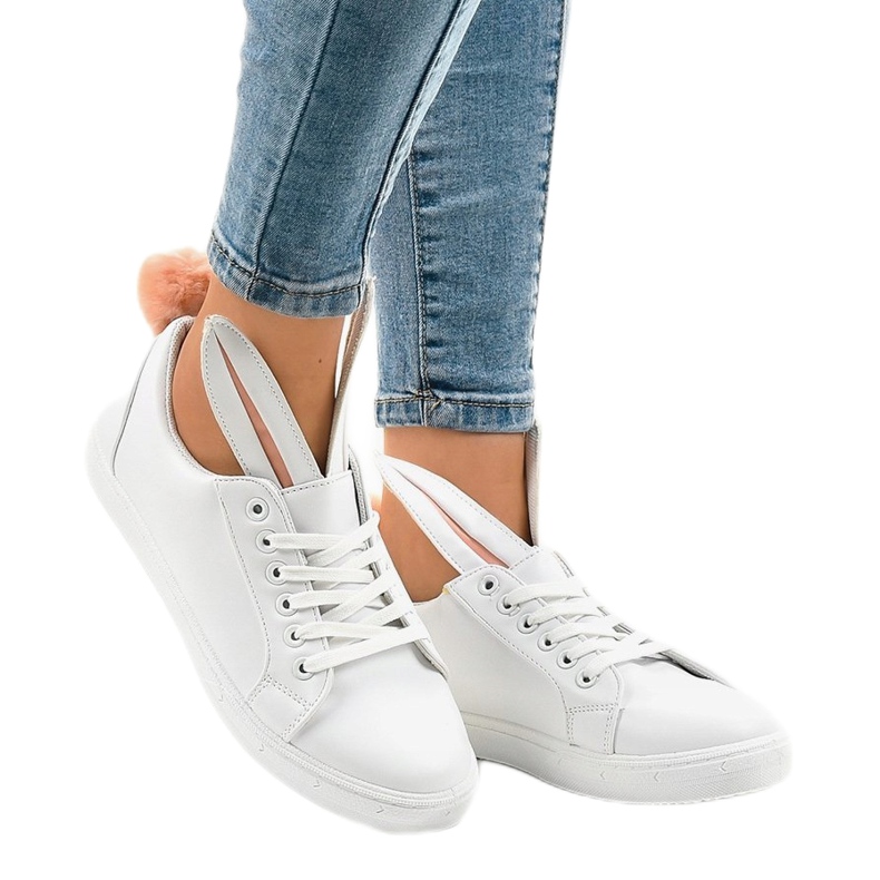 Zapatillas blancas conejitos R110 blanco 2 Zapatillas blancas conejitos R110 blanco 2