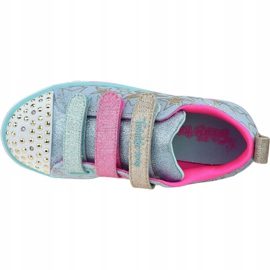 Zapatillas Skechers Sparkle Lite-Stars The Limit Jr 314036L-LBMT azul rosa dorado 2