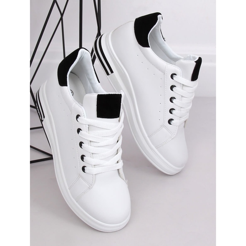 Zapatillas de mujer blancas L8035 White blanco 2
