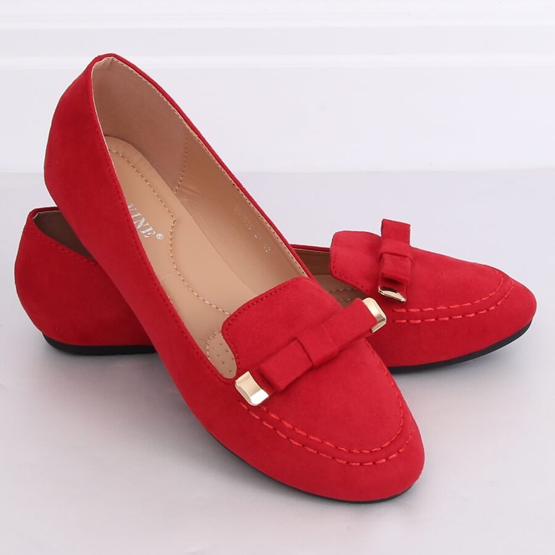 Rojo Mocasines de mujer 2S2018-27 Rojo 1 Rojo Mocasines de mujer 2S2018-27 Rojo 1
