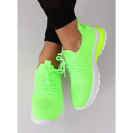 Calzado deportivo ZH-6 Fluorescent Green neón verde 2