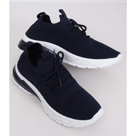 Zapatilla deportiva azul marino ZH-6 Blue 4