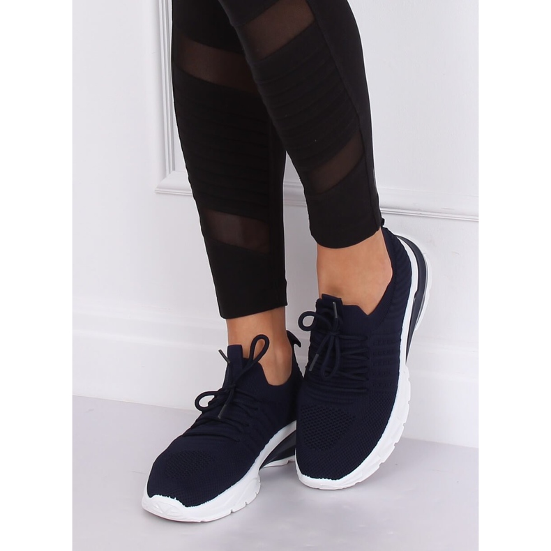 Zapatilla deportiva azul marino ZH-6 Blue 1