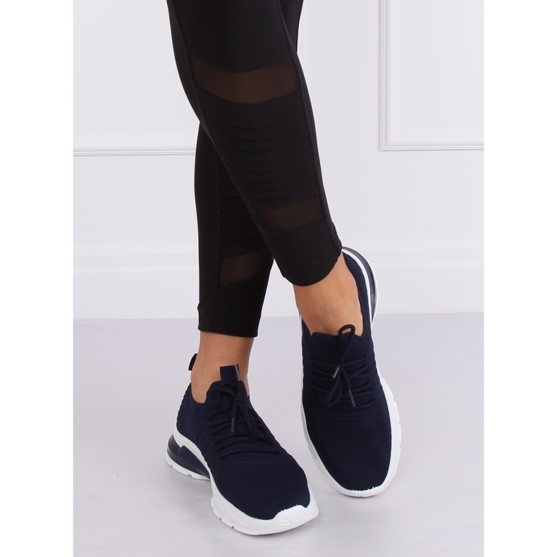 Zapatilla deportiva azul marino ZH-6 Blue 2