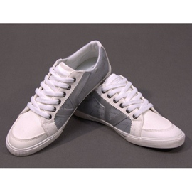 Material Zapatillas A961 Blanco gris 1