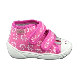 Calzado infantil befado naranja 212P066 blanco rosa 1