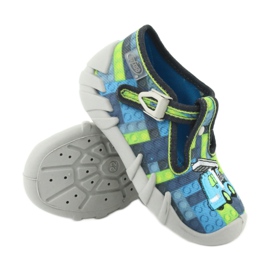 Calzado infantil befado 110P368 azul gris multicolor verde 3