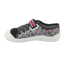 Zapatos befado niño 251X083 rojo gris 3