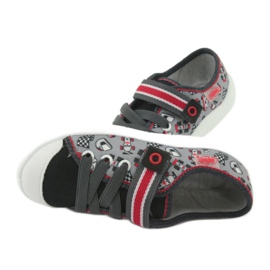 Zapatos befado niño 251X083 rojo gris 5