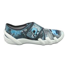 Calzado infantil befado 273Y290 azul gris 1