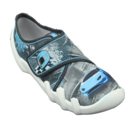 Calzado infantil befado 273Y290 azul gris 3