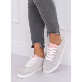 Zapatillas de mujer grises WB810 Grey amarillo 3