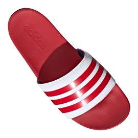 Zapatillas Adidas Adilette Comfort M EG1853 blanco rojo 3