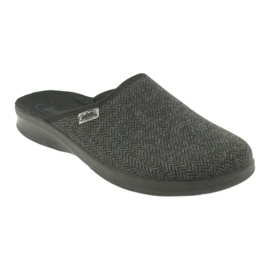 Zapatos befado hombre pu 548M022 negro gris 1