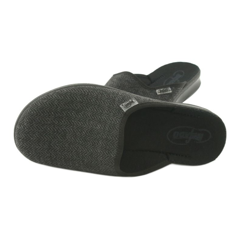 Zapatos befado hombre pu 548M022 negro gris 5
