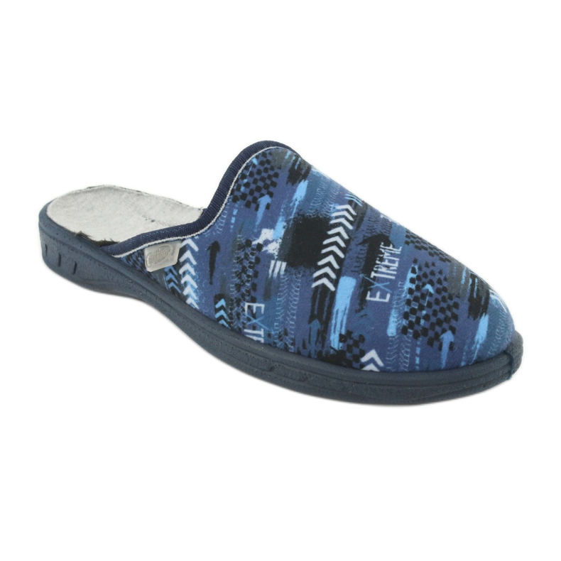 Zapato infantil color befado 707Y402 azul marino azul 1