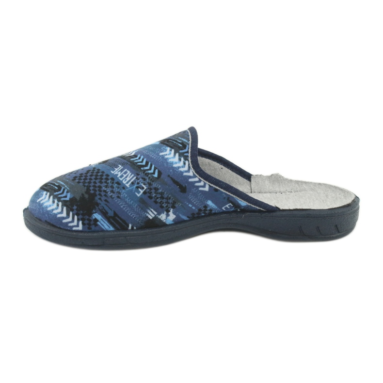 Zapato infantil color befado 707Y402 azul marino azul 2