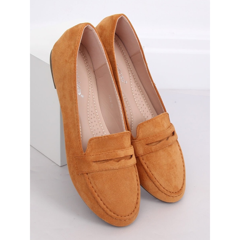 Camel 3900 Mocasines de mujer Camel marrón multicolor 2