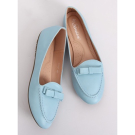 Mocasines de mujer azul A8637 Azul 3