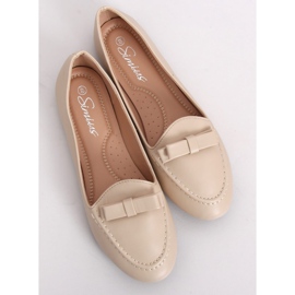 Mocasines de mujer beige A8637 Beige 1