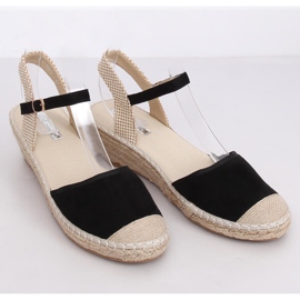 Alpargatas negras con cuñas LLI-3M85 Negra marrón negro 1